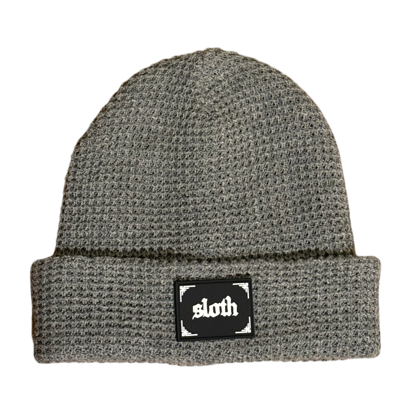 'Darklands' Waffle Knit (Grey)