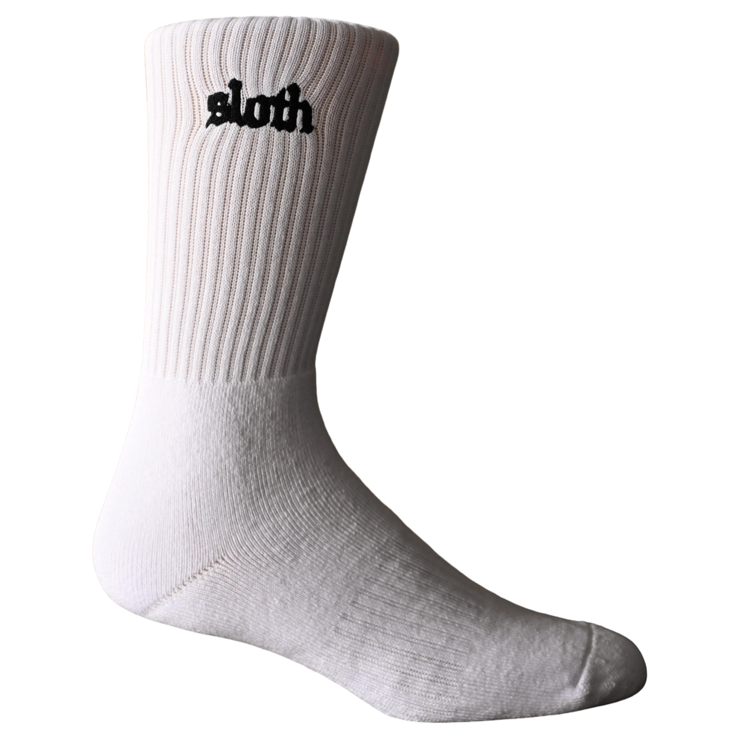 SLOTH TEXT - WHITE