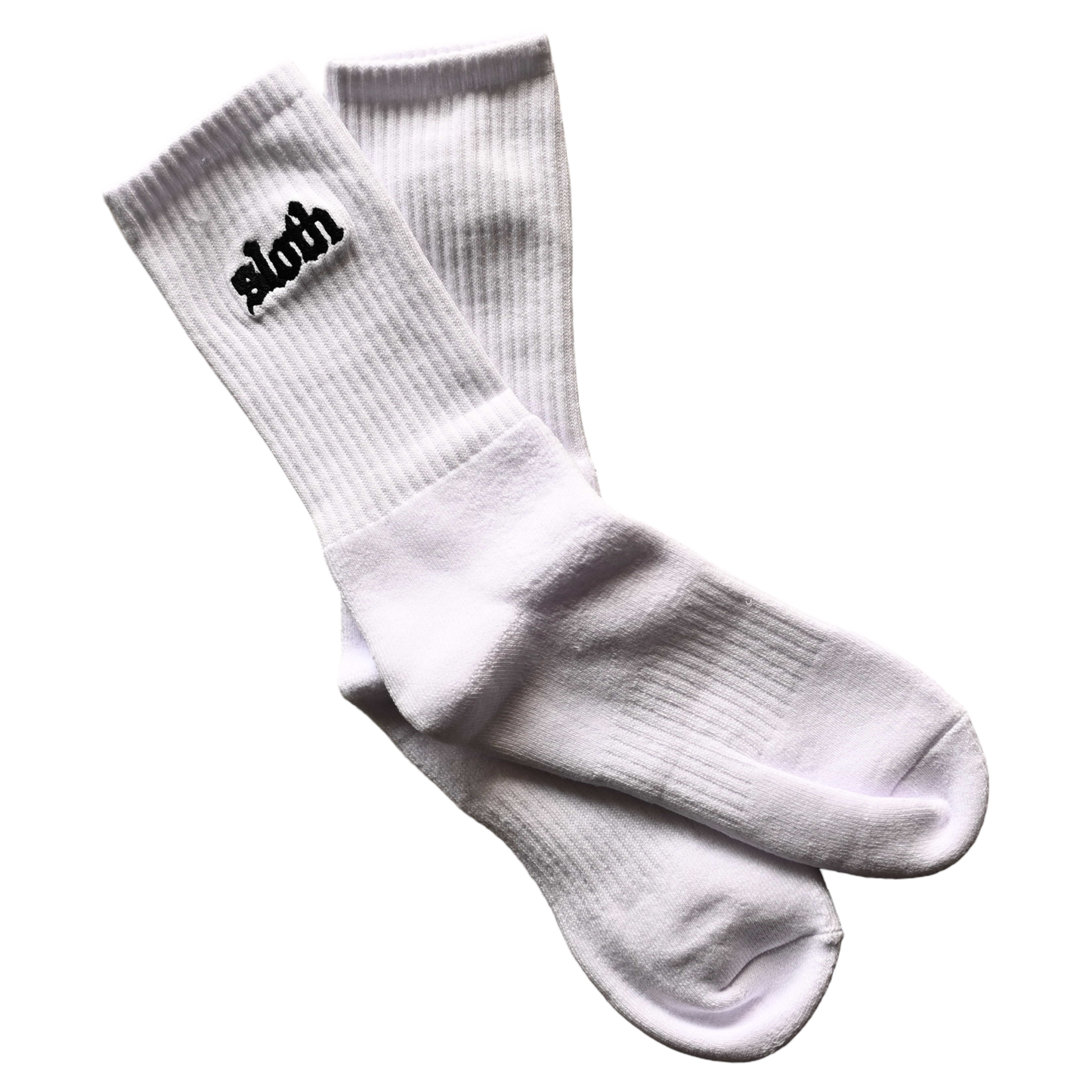 SLOTH TEXT - WHITE
