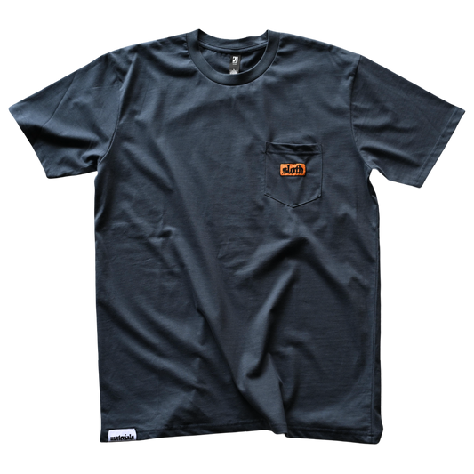 'Pocket' Tee (Petrol Blue)