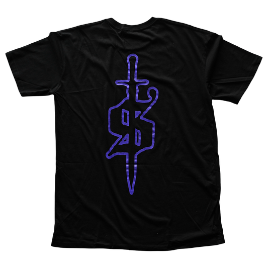 'Sword' Shirt (Blk/Purple)