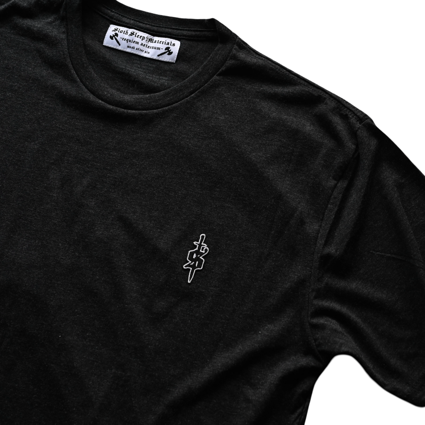 'Patch' Tee (Charcoal)