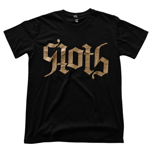 'Angel' Tee (Blk/Bronze)