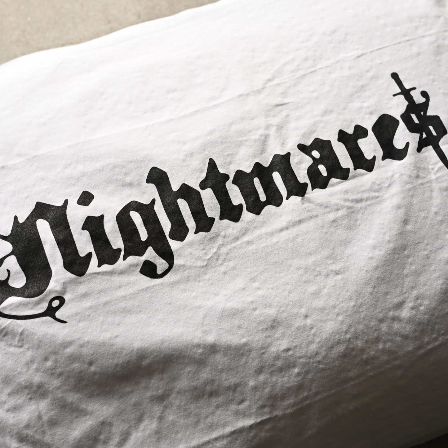 'Choices' Pillowcase (White)