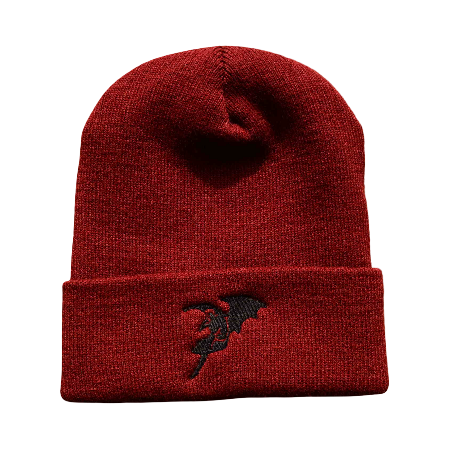 'Daemon' Cuff Beanie (Burgandy)