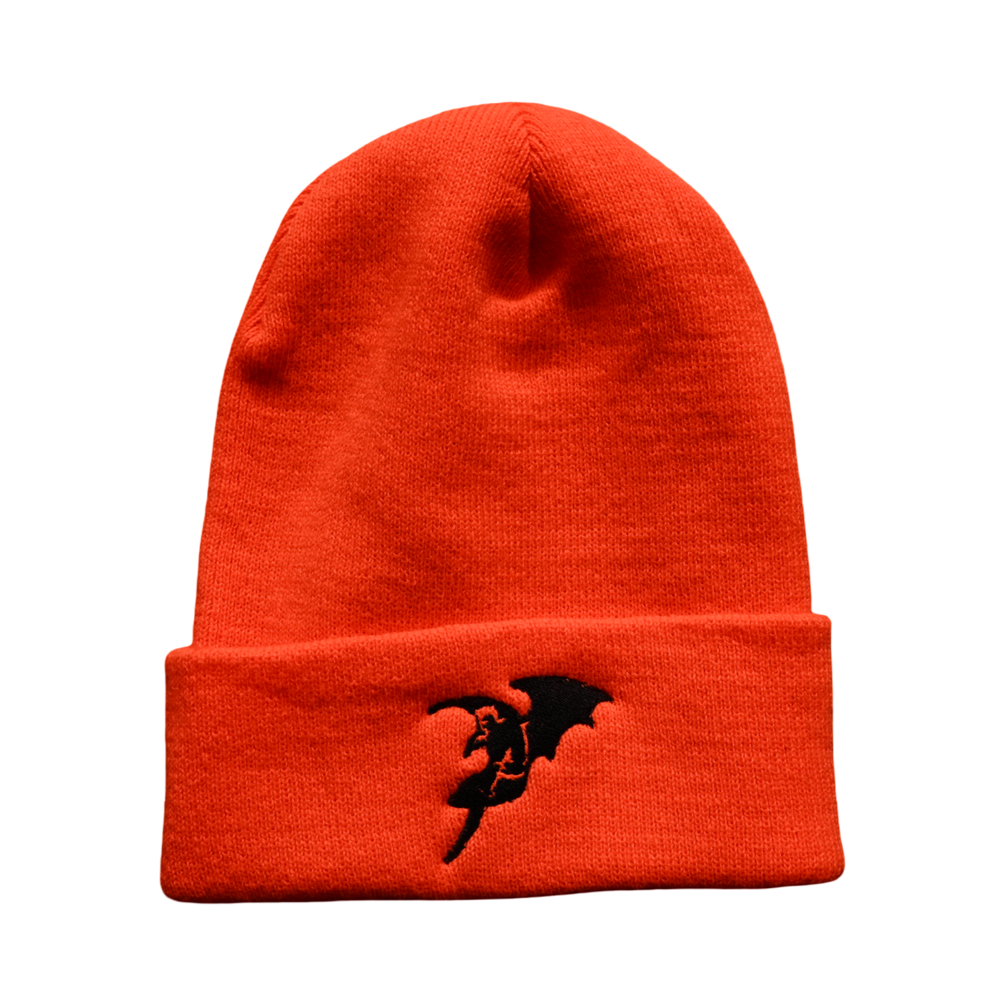 'Sloth' Cuff Beanie (Orange)