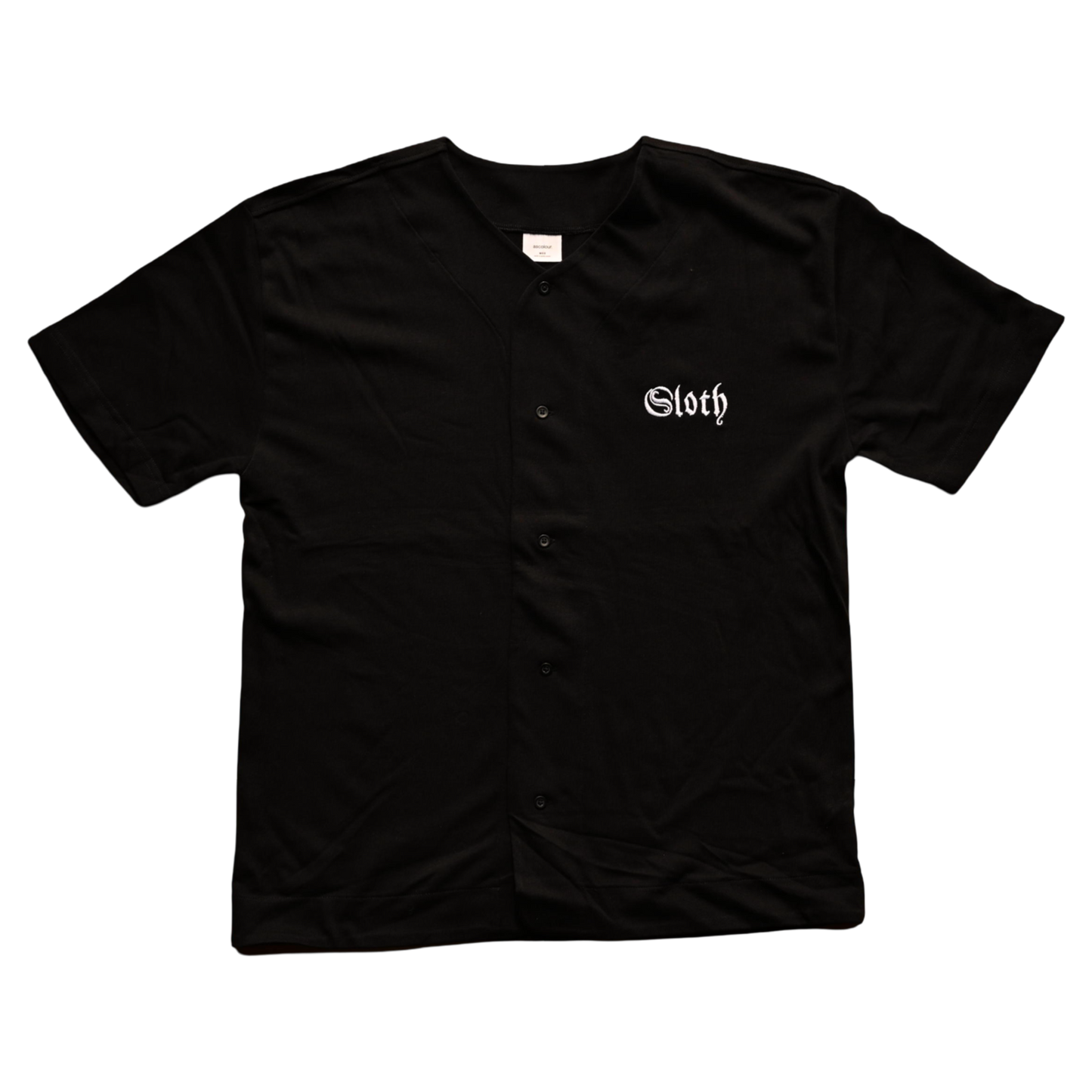 'Orchid' Baseball Jersey (Black)