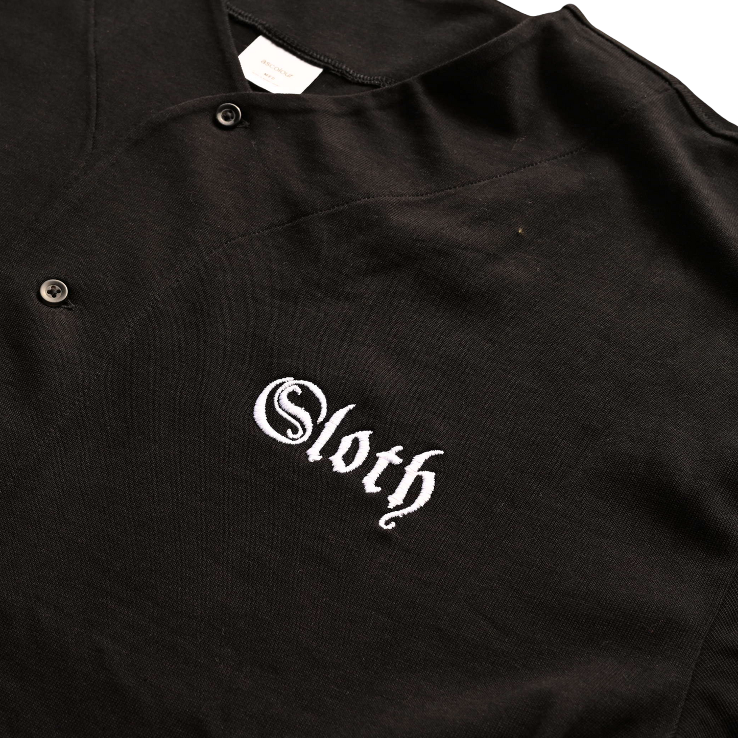 'Orchid' Baseball Jersey (Black)