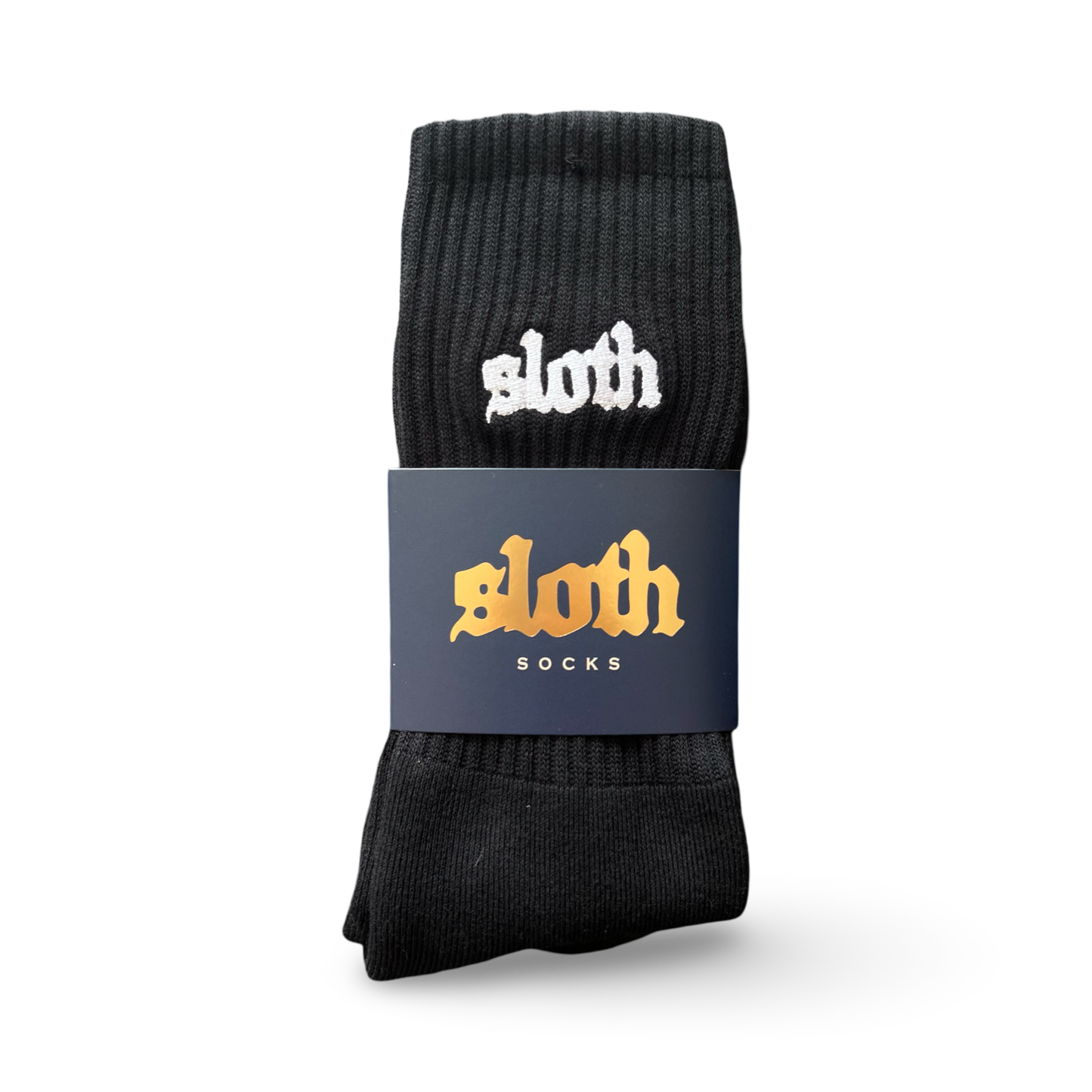 SLOTH TEXT - BLACK