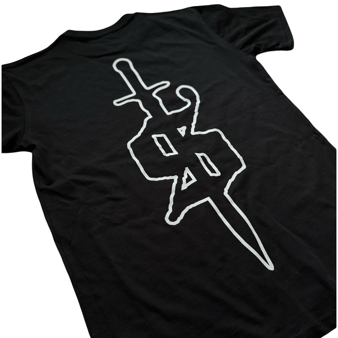 'Sword' Shirt (Black/White)