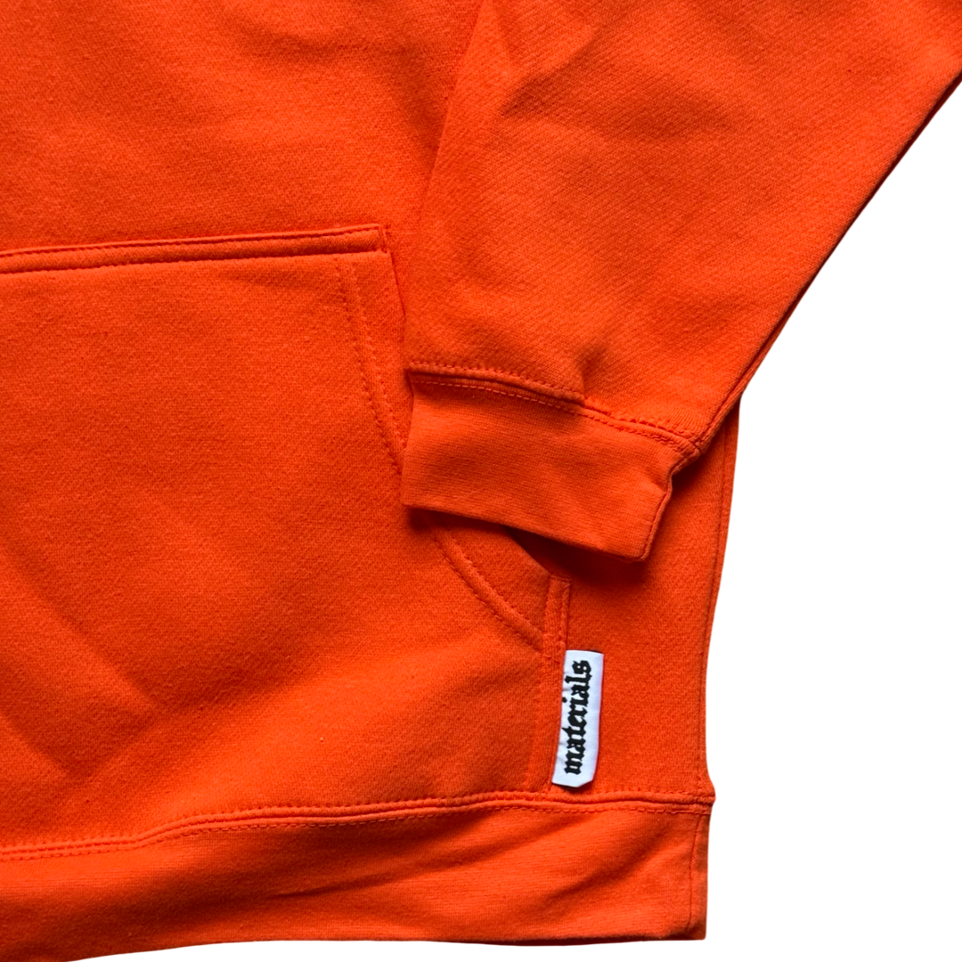 Embroidered Hoody (Orange)