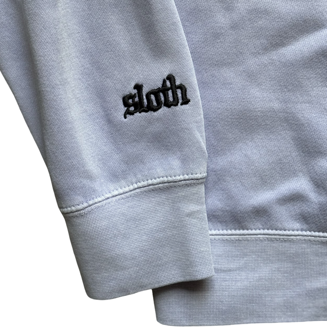 Daemon' Pigment Dyed Quarter Zip (Lavender) – slothmaterials