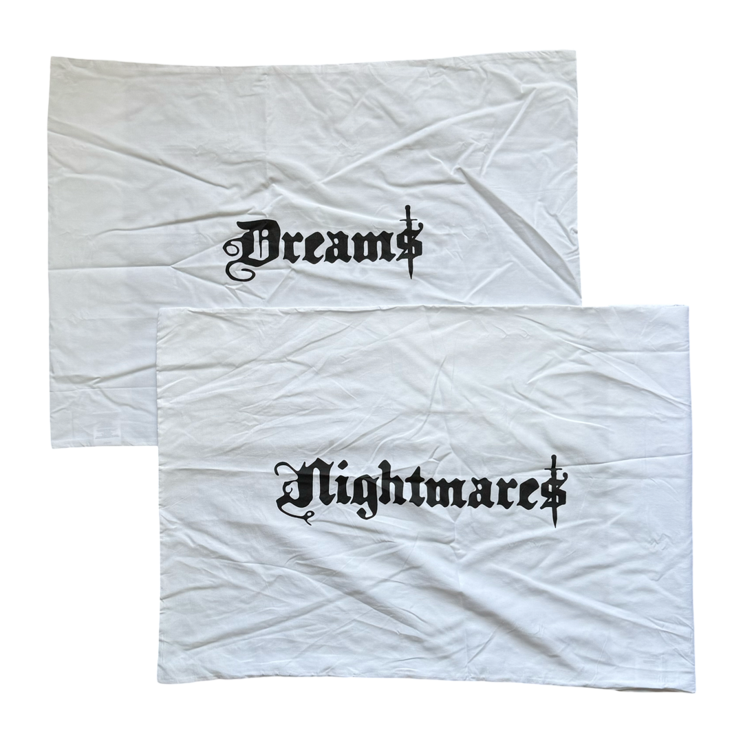 'Choices' Pillowcase (White)