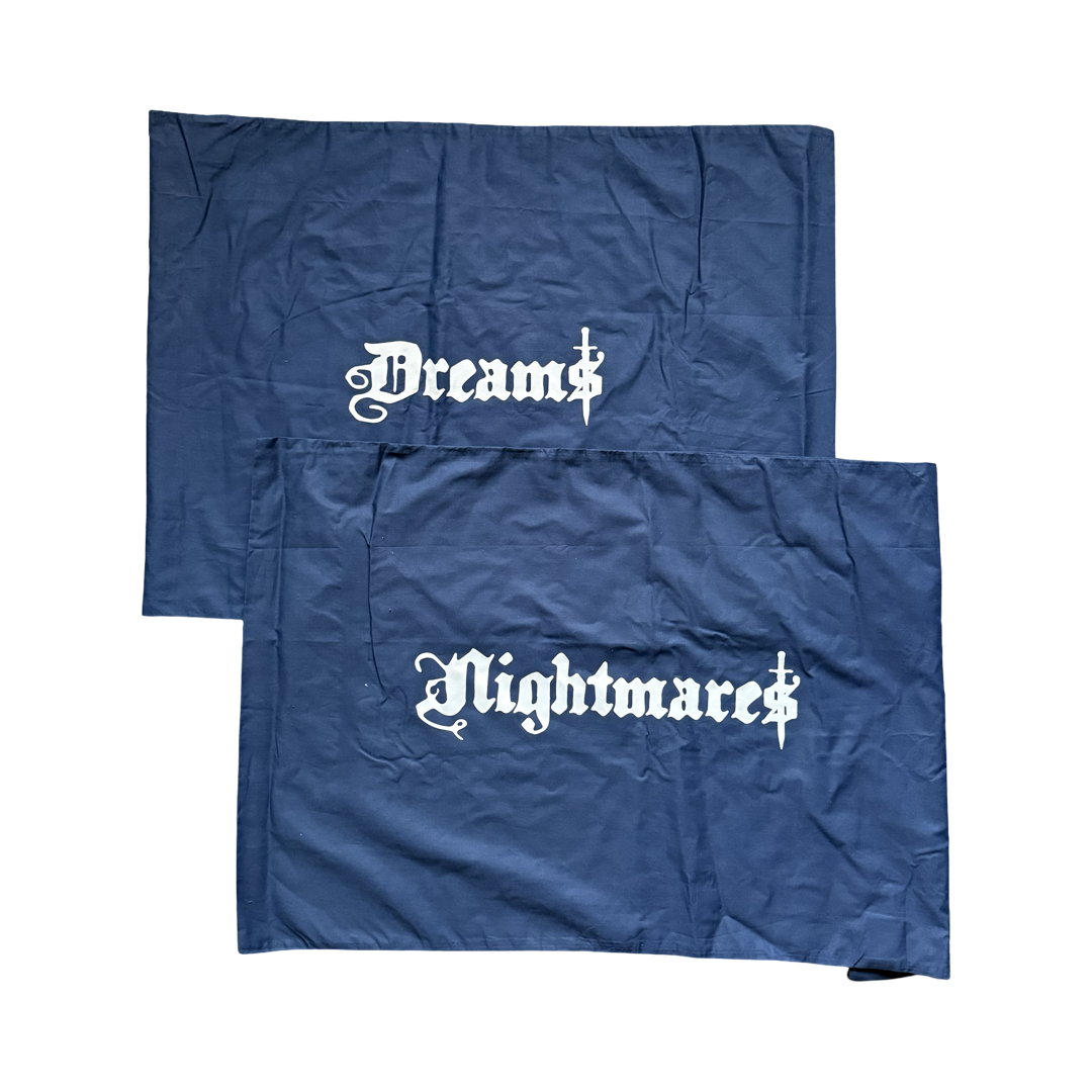 'Choices' Pillowcase (Navy)